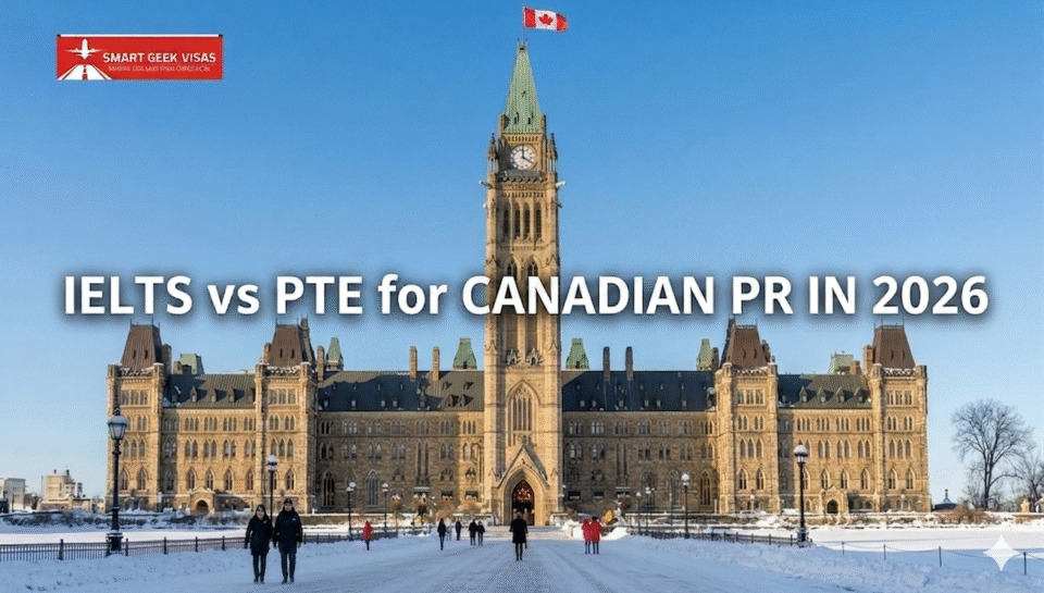 IELTS vs PTE for canada PR